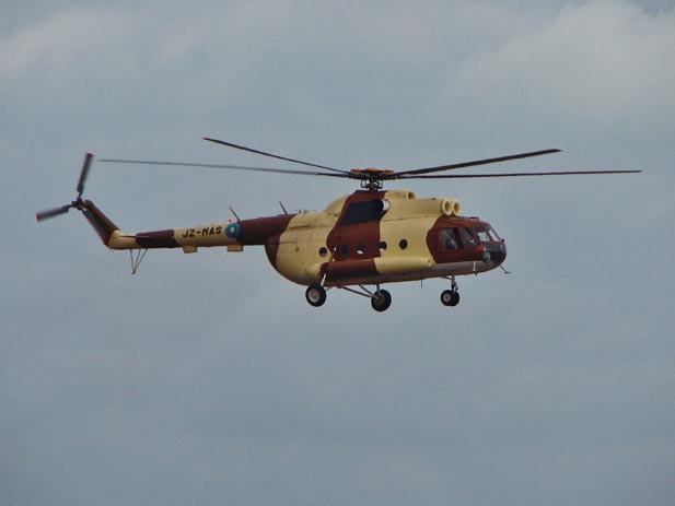Djibouti Air Force Mil Mi-8TV Hip-C